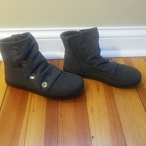 New Gray Booties